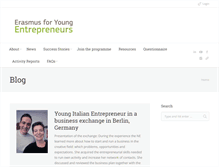 Tablet Screenshot of erasmus-entrepreneurs.info